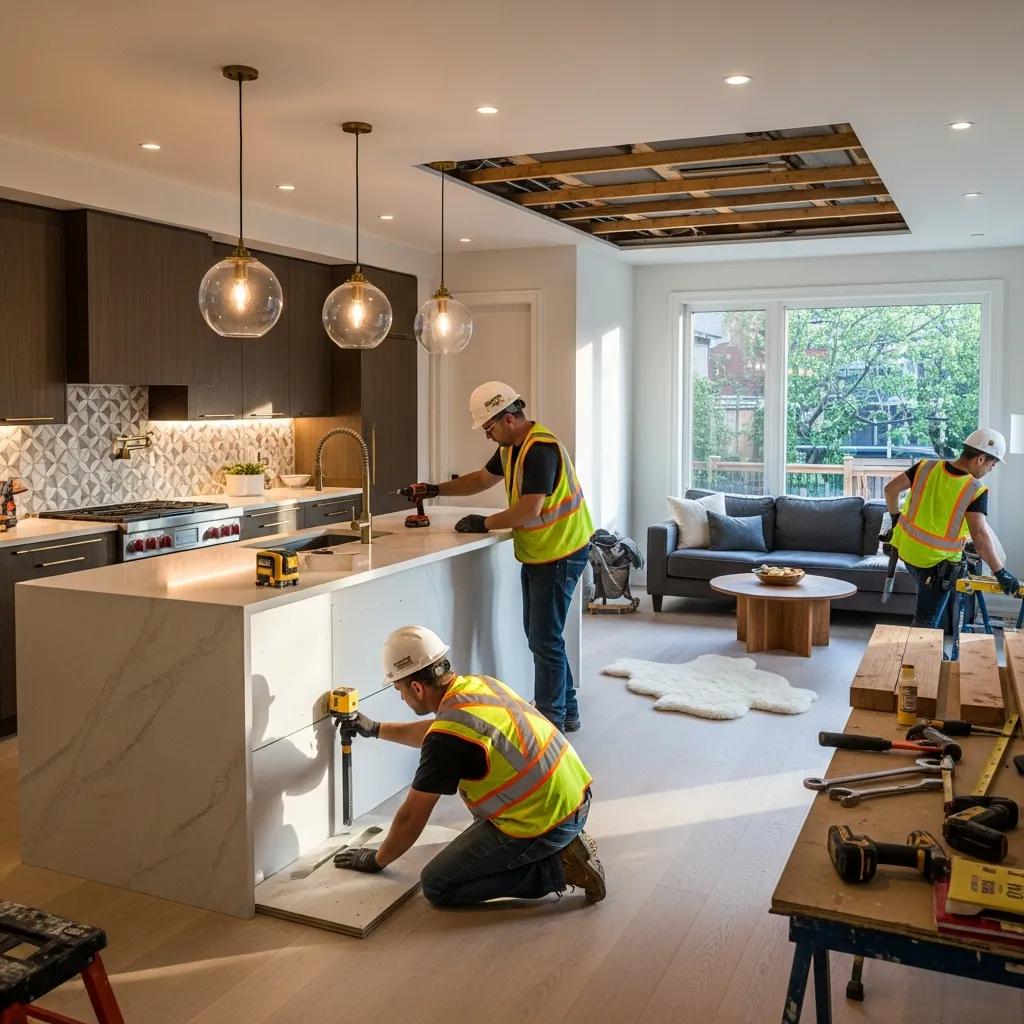 Beautifully renovated home in Toronto showcasing modern design and construction collaboration